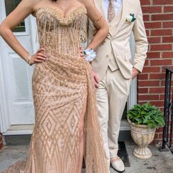 Gold Dress 