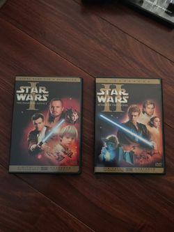 Star Wars 1&2 DVD