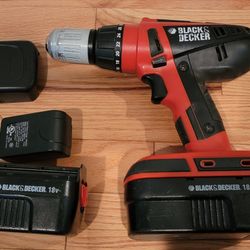 Black + Decker Drill 18V