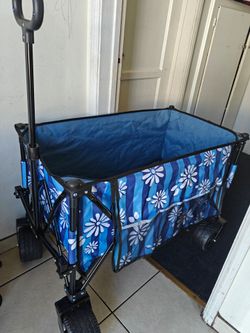 Folding Utility Wagon Cart 400 lb