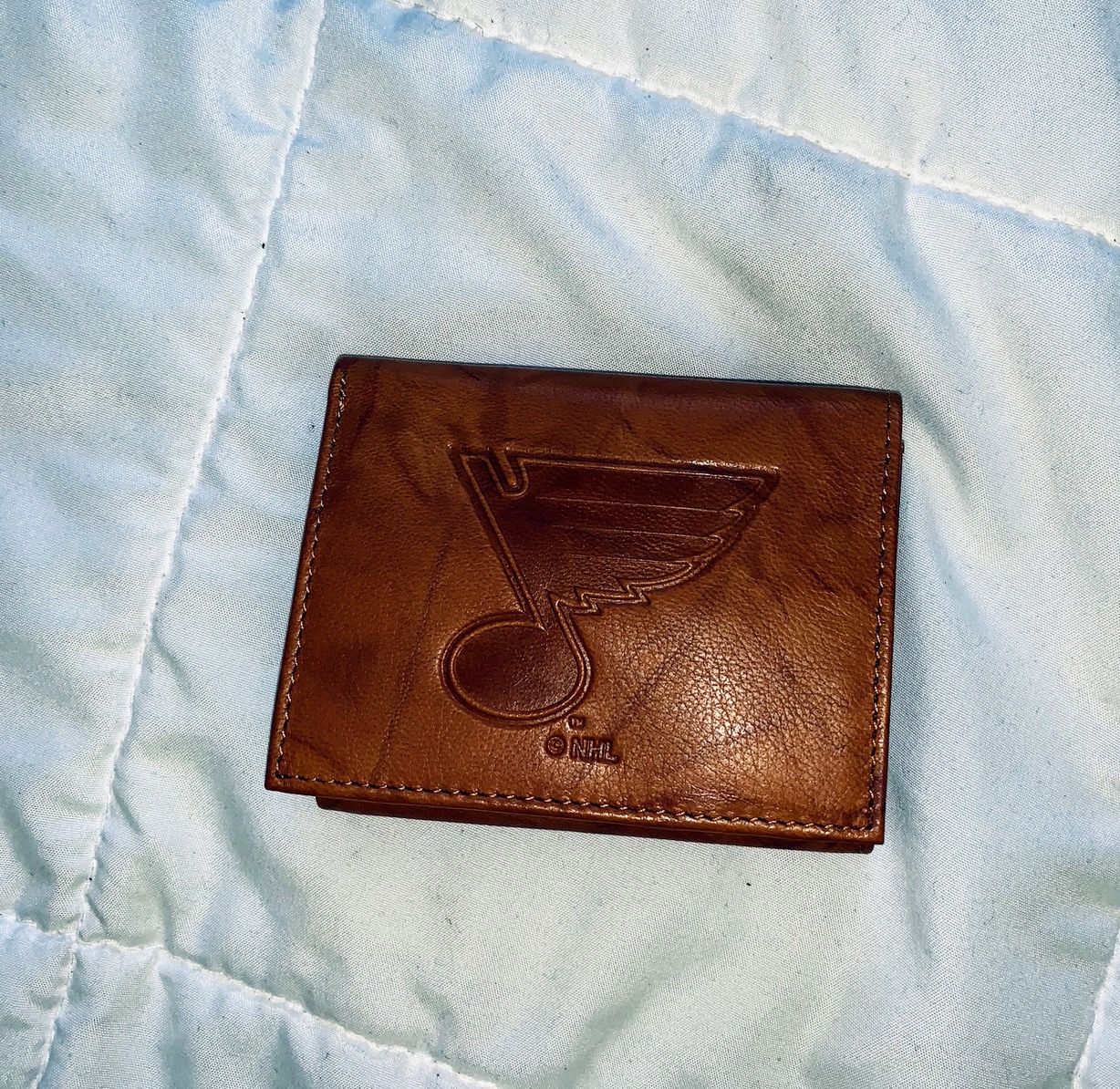 STL BLUES Leather wallet