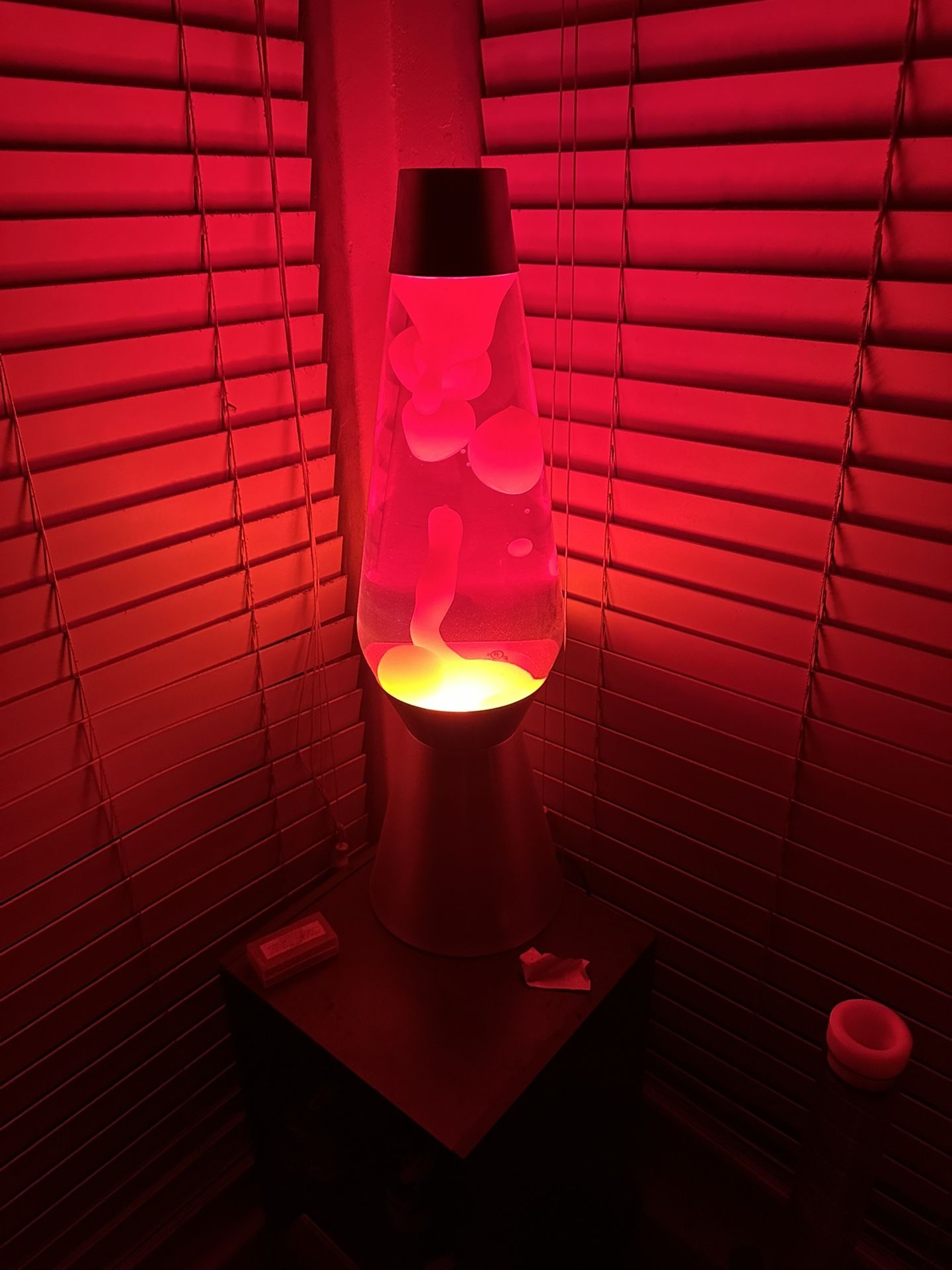 Large Purple/Orange Lava Lamp