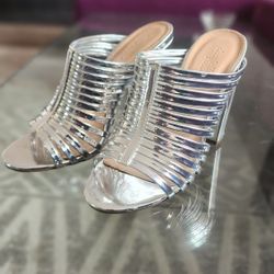 Brand New Silver Heels Size I
