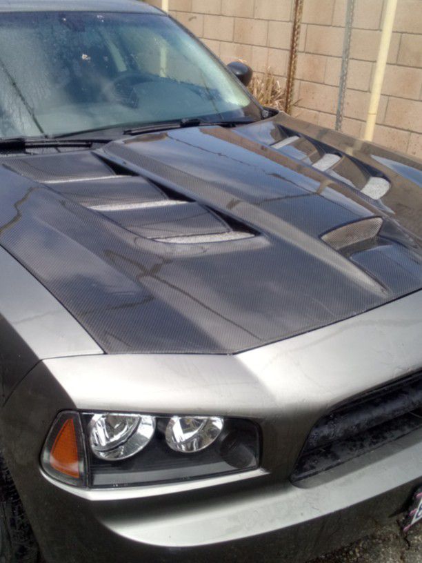 2009 Dodge Charger Carbon Fiber Hood