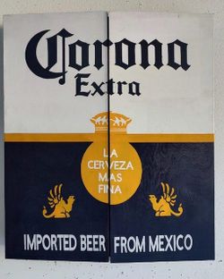 Corona dart board