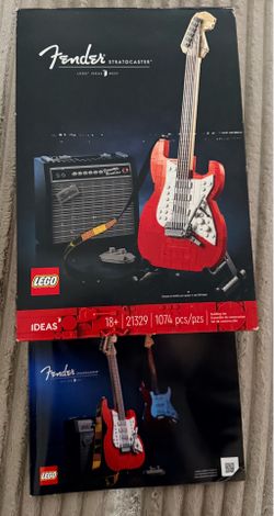 Fender Stratocaster LEGO set