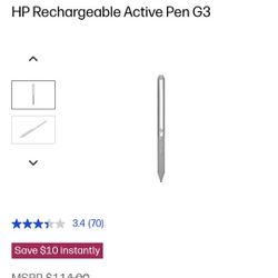 Hp Active G3 Rechargeable Stylus 