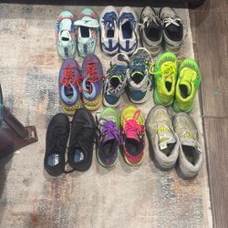 9 Pairs of shoes