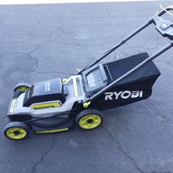 Ryobi 40 Volt Lawn Mower Kit Including Battery And Charger