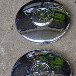 Vintage VW Hubcaps