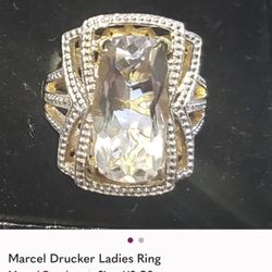 Marcel Druker Ladies Ring Size 8