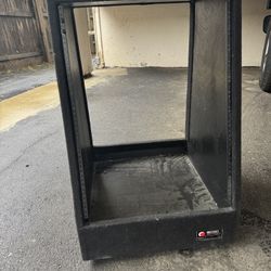 Odyssey 14 Space Slanted Studio Rack with Wheels