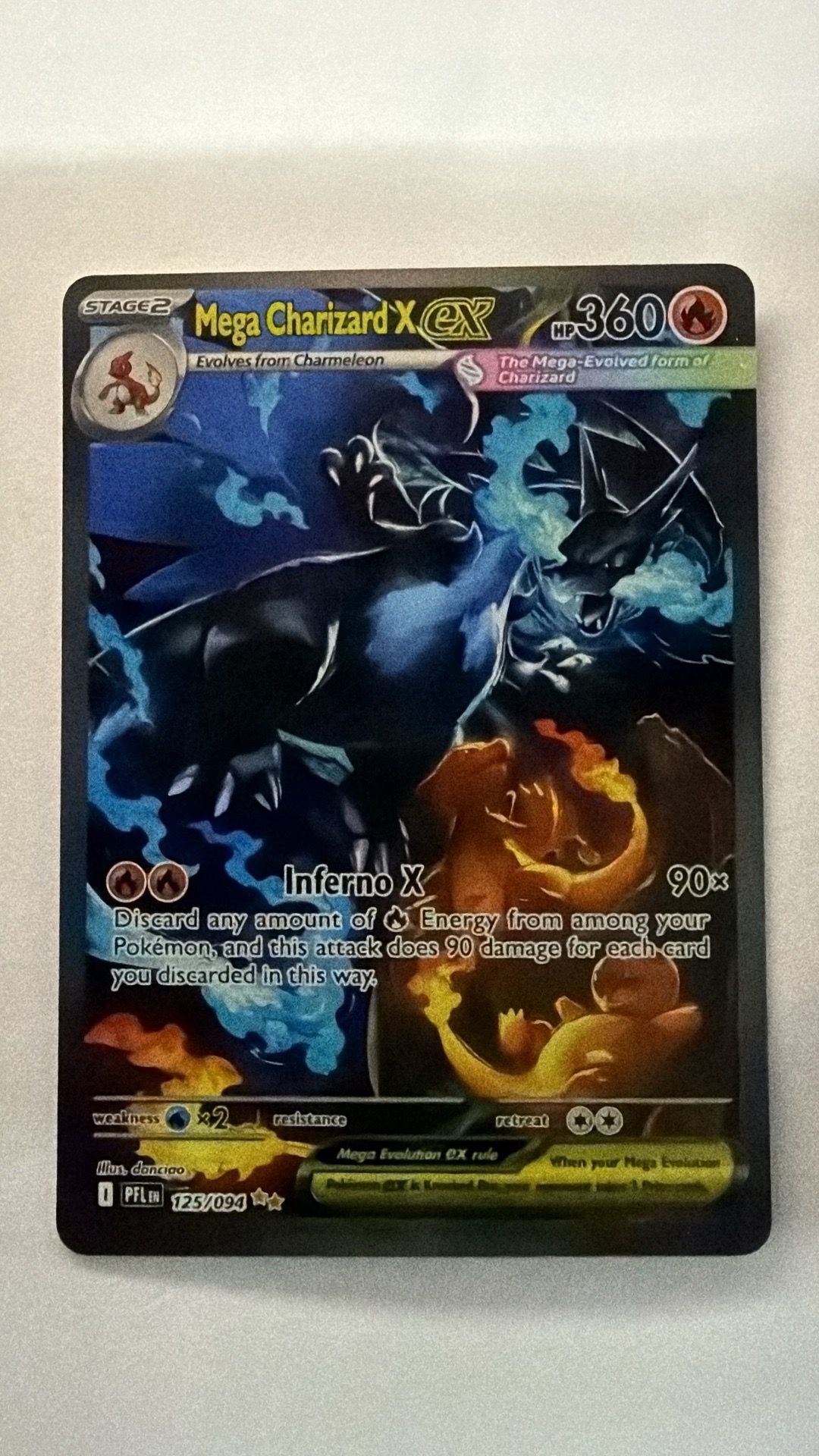 Mega charizard x ex