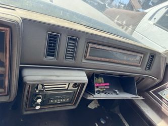 1980’s  Regal’s dash clean