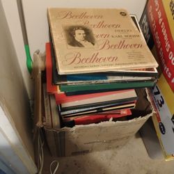Records Vinyl LP's BEETHOVEN, MOZART, Chopin, Bing Crosby 