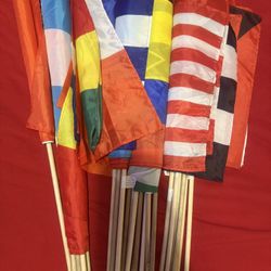 Different States & Countries Flags