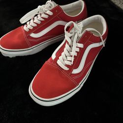Red Vans 