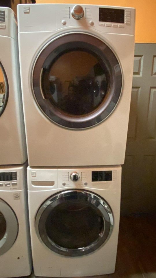 Kenmore Washer And Gas Dryer Set, Front Door, On Sale ✅$599✅ Plus Warranty
