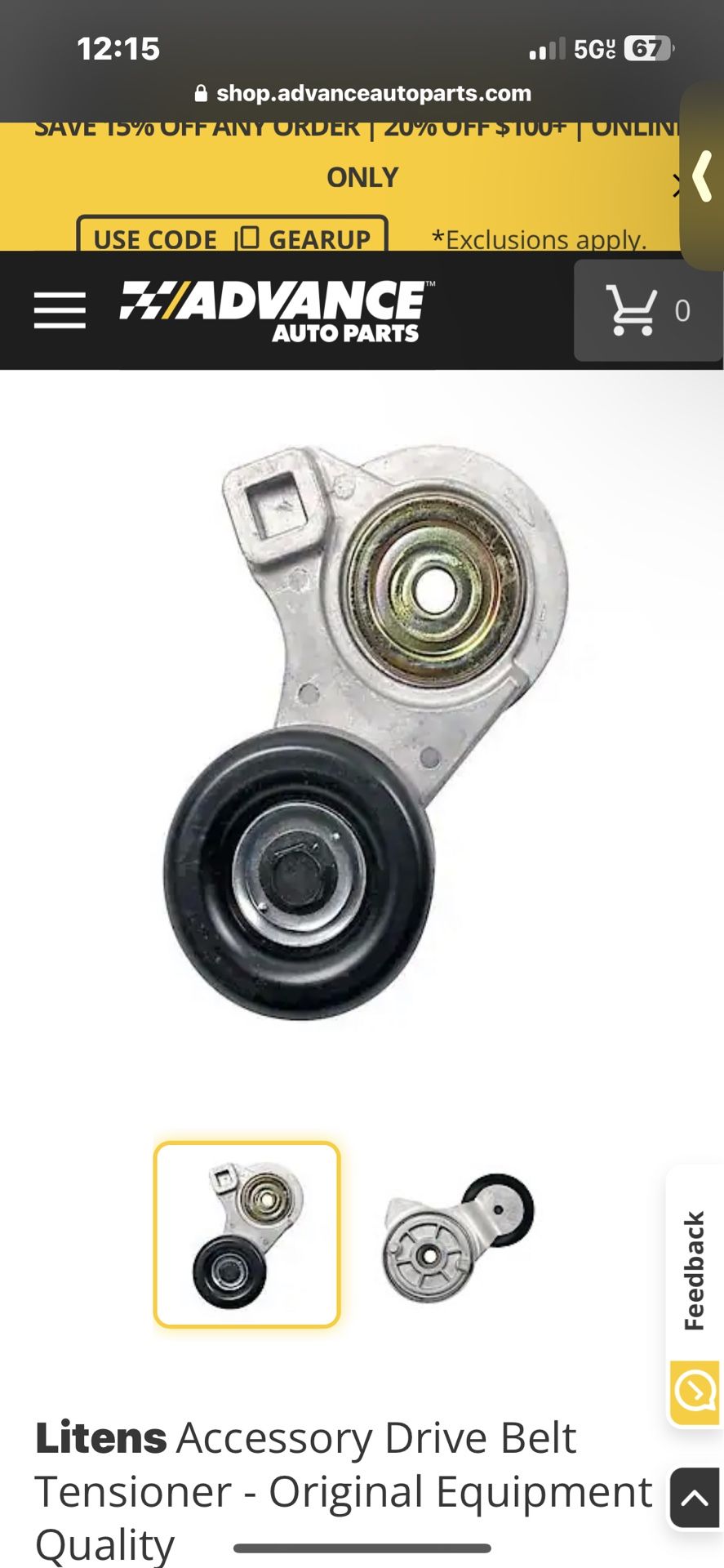 brand new tensioner