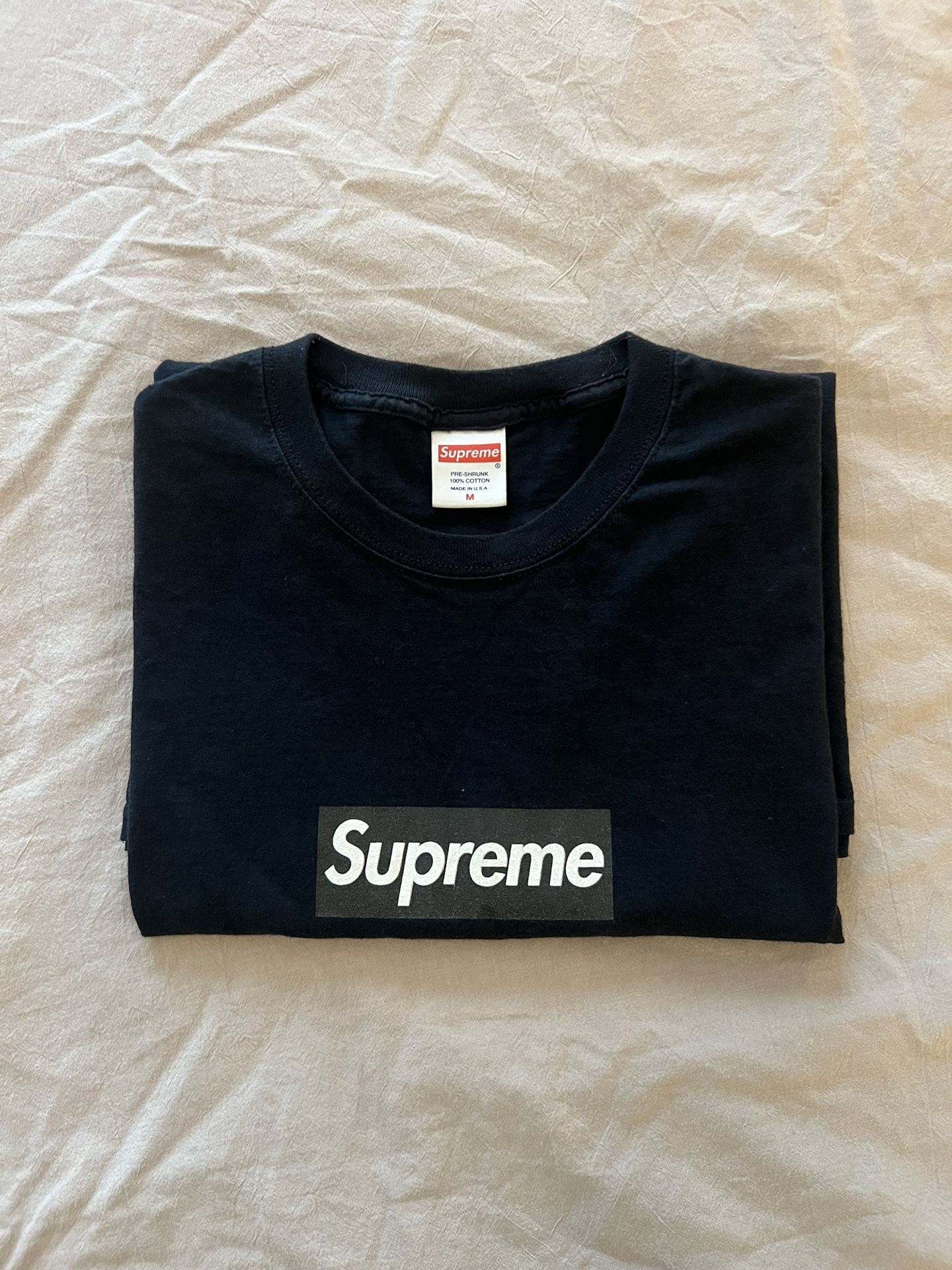 Supreme Box Logo T-Shirt Size M Black