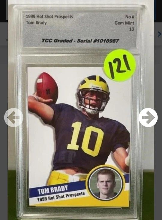 Tom Brady Graded Cards Tom Brady Graded Cards