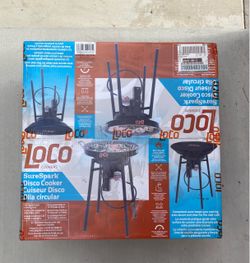 NEW IN BOX LoCo 22" Propane Disco Cooker / Discada Taco Grill