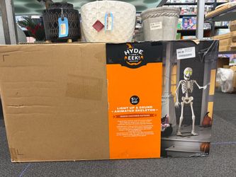 Halloween Prop, Animated Premium Skeleton Scene, 5½ ft – Hyde & EEK! Boutique