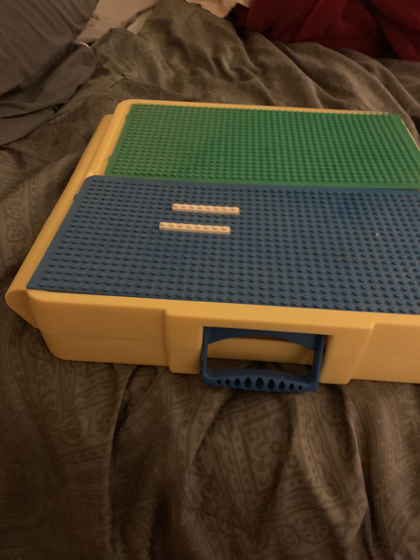 Lego Lap Desk with drawer and handle