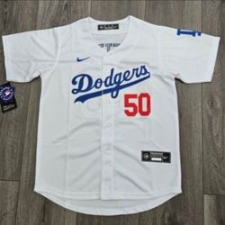 LOS ANGELES DODGERS STITCHED BASEBALL JERSEY