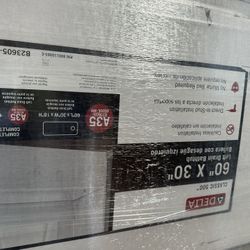 60x30 Left Hand Drain Tub