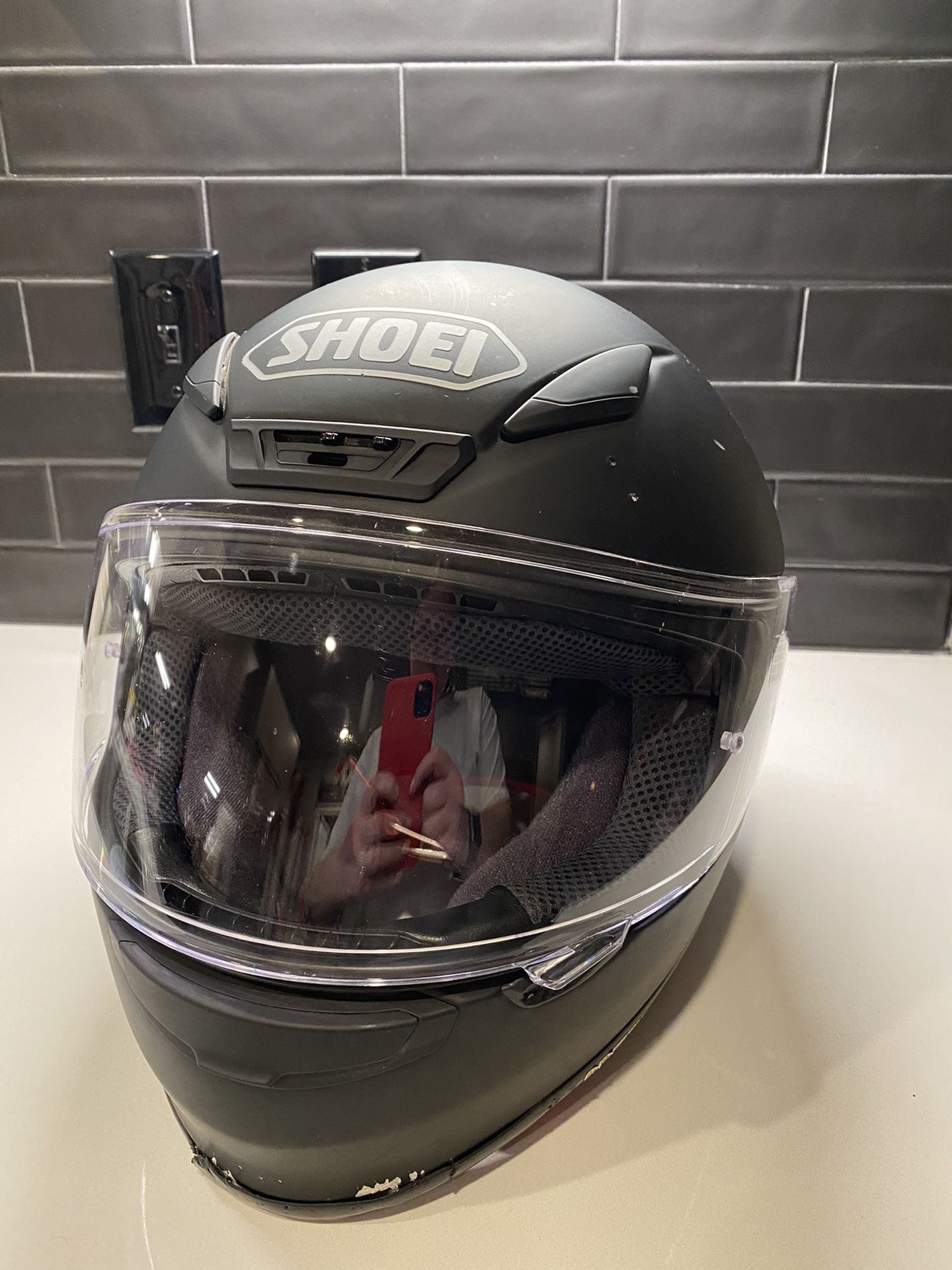 Shoei RF 1200 motorcycle helmet