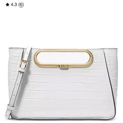 MICHAEL Michael Kors Chelsea Large Convertible Leather Clutch