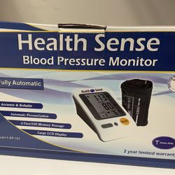 Health Sense Blood Pressure Monitor