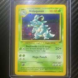 Pokémon Cards Nidoqueen Jungle (No Symbol Error)