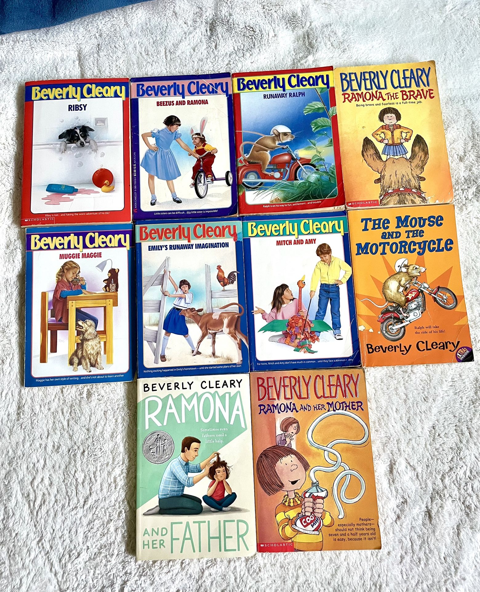 Beverly Cleary Chapter Books School Reading