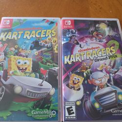 Nintendo SWITCH NICKELODEON KART RACERS 1&2