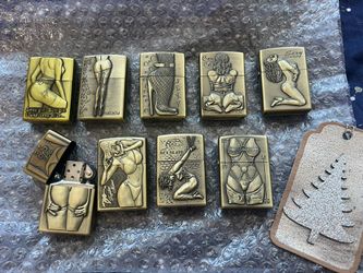 Box Of Beautiful Vintage Style Lighters - Best Gift