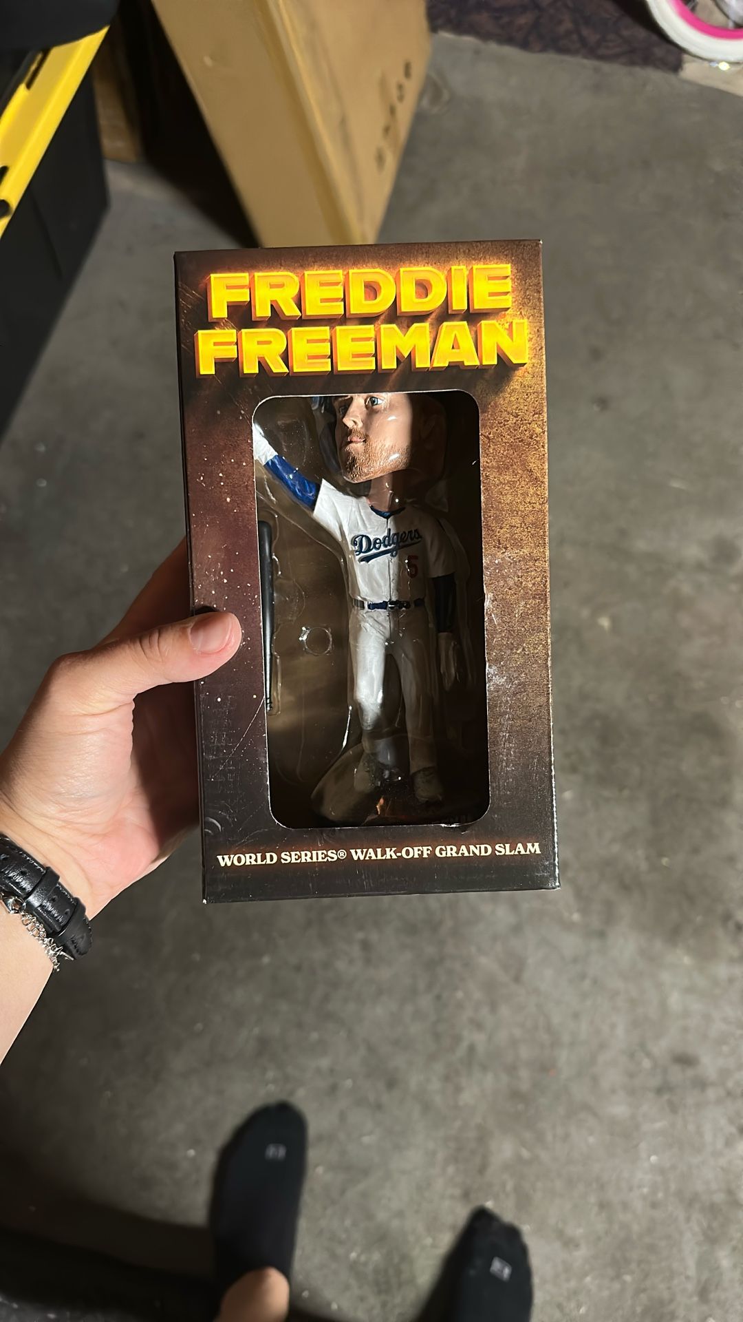 Freddie Freeman World Series walk off grand slam bobble head No Trades!