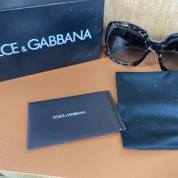 Lightly Used Dolce And Gabbana Ladies Sunglasses