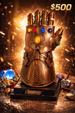 Infinity Gauntlet Replica with All Stones – Wearable Collectible