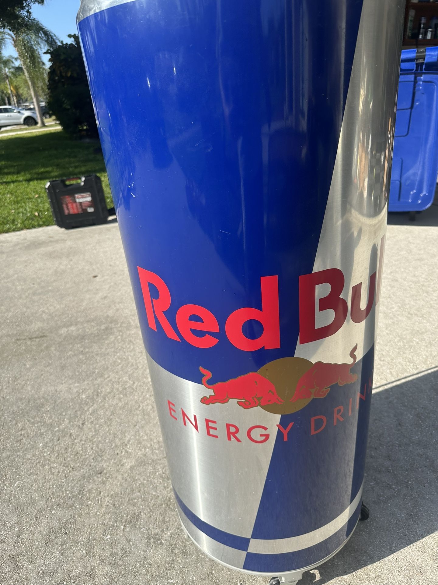 Red Bull 35" Refrigerator Rolling Cooler.