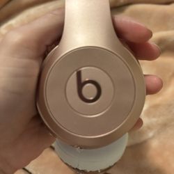 Beats Rose Gold Wireless Headphones 