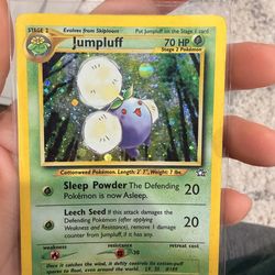 NM Pokemon Card - Holo Jumpluff