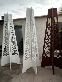 Laser-cut decorative panels