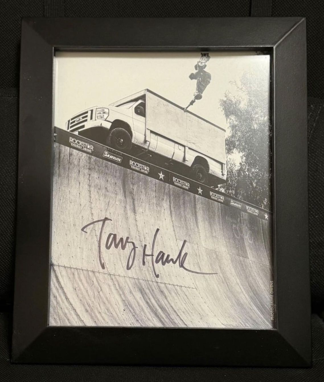 Signed Tony Hawk 8x10