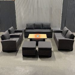 9-Seater Sectional Patio Furniture set