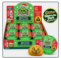 Grinch squishy dumplings