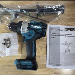 Makita New Hammer Drill Brushless Tool Only 