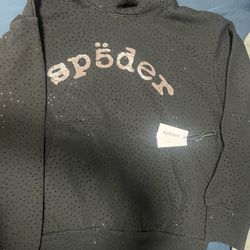 VVS Sp5der Hoodie Black