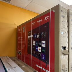 85”TCL 4K SMART TV